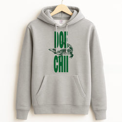 Rapper Alligator Print Grey Hoodie