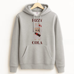 Fizzy Cola Monster Grey Hoodie
