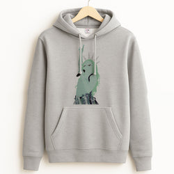 I'd Have To Stop The World Grey Hoodie