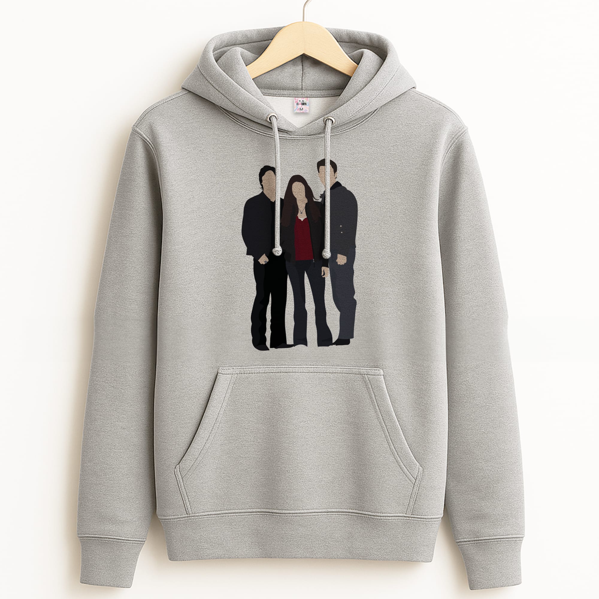Main Characters - VD Grey Hoodie