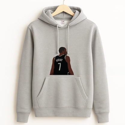 Durant - Basketball Grey Hoodie