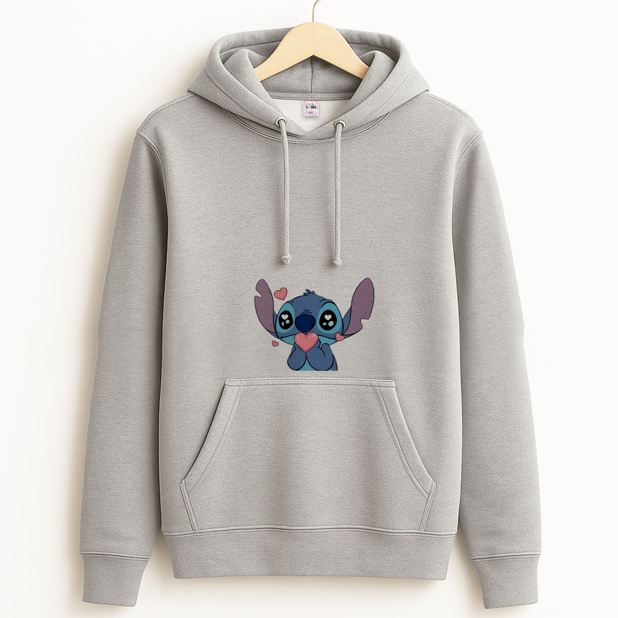 Cute Alien Blue Grey Hoodie