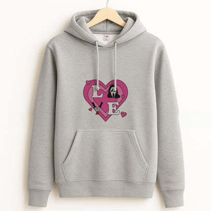 Love Ghost Grey Hoodie
