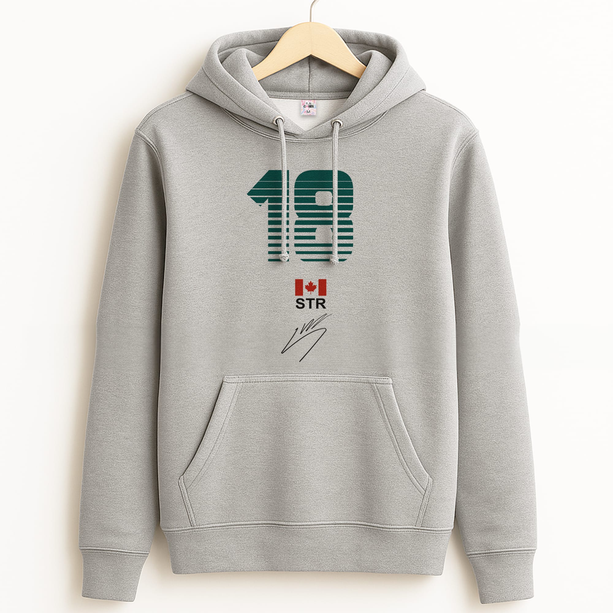 Stroll - F1 Grey Hoodie