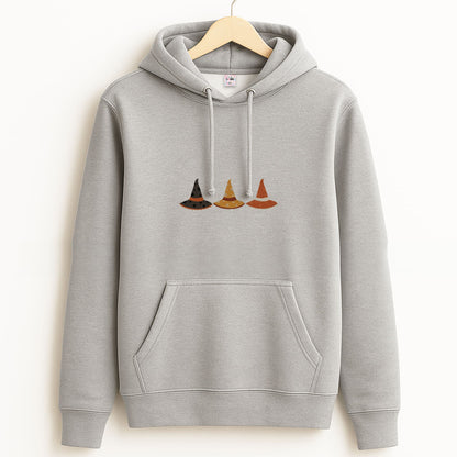 Halloween Pattern 19 Grey Hoodie