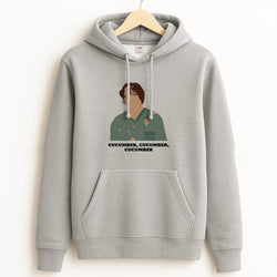 Cucumber, Cucumber, Cucumber Grey Hoodie