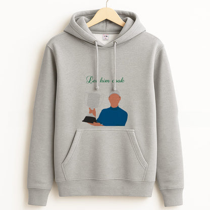 Let Him Cook Grey Hoodie