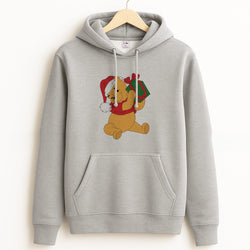 Winnie Christmas Grey Hoodie