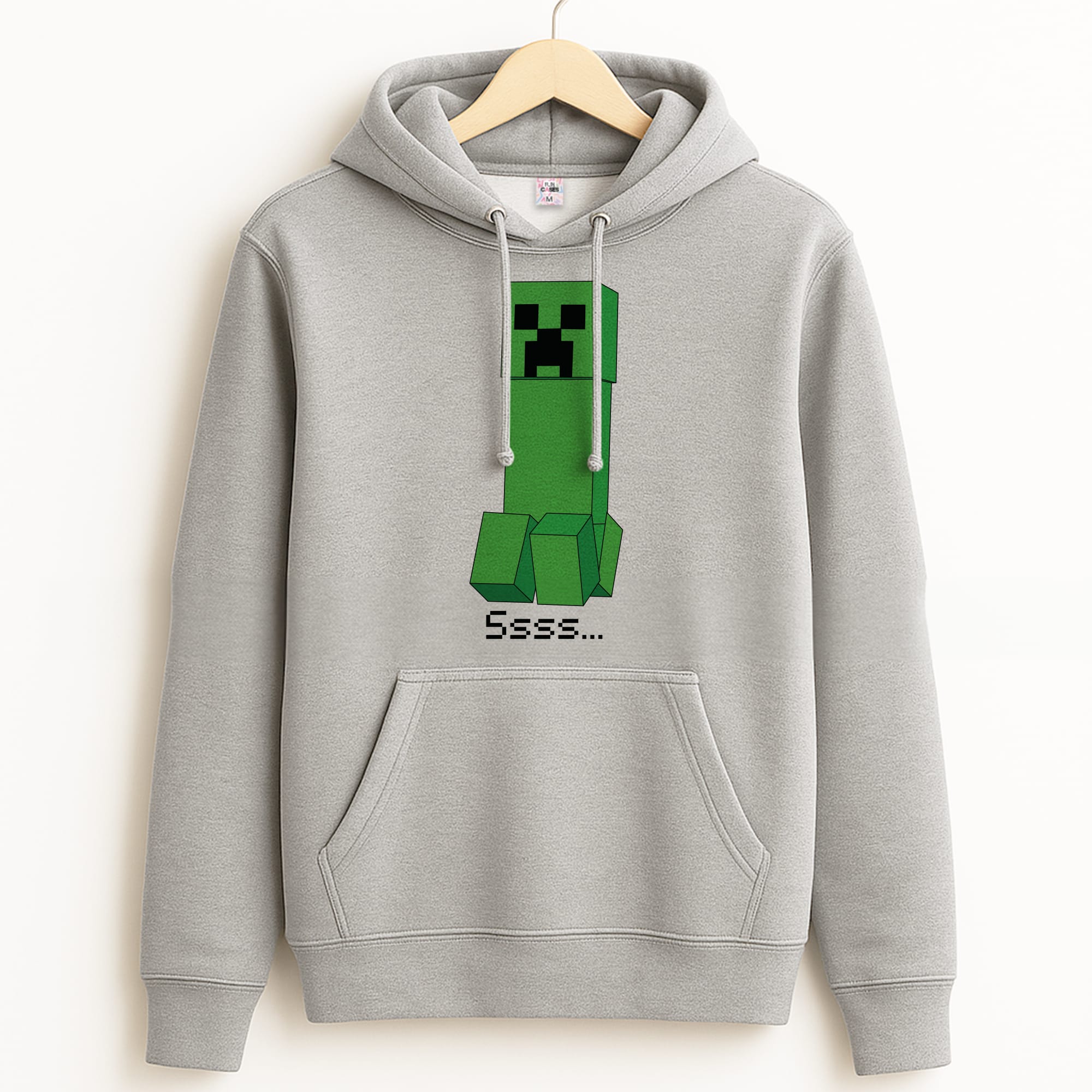 Creeper Standing Grey Hoodie