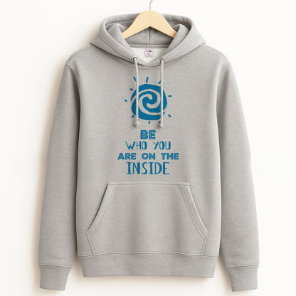 Be Who You Grey Hoodie