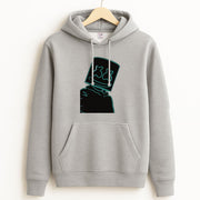 Black White Helmet DJ Neon Hoodie 2