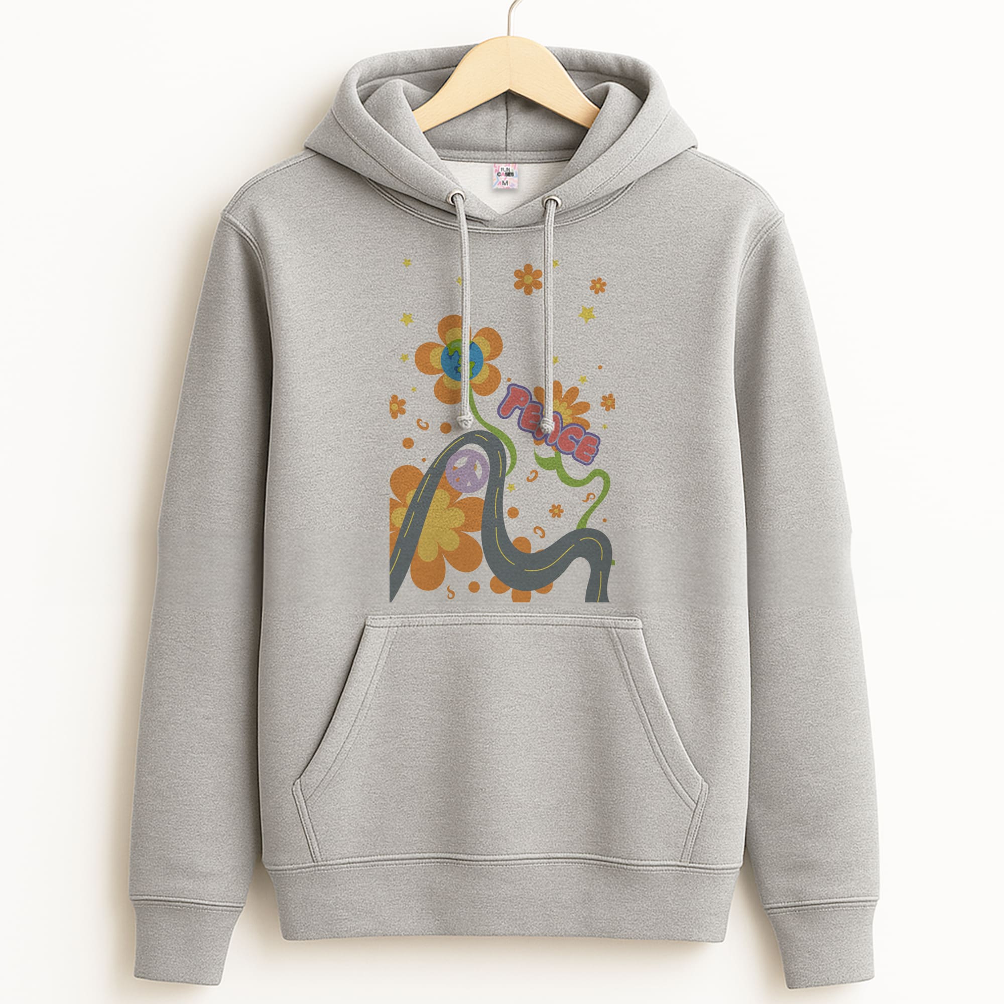 Peace - Cars Grey Hoodie