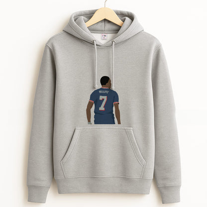 Mbappe - Football Grey Hoodie