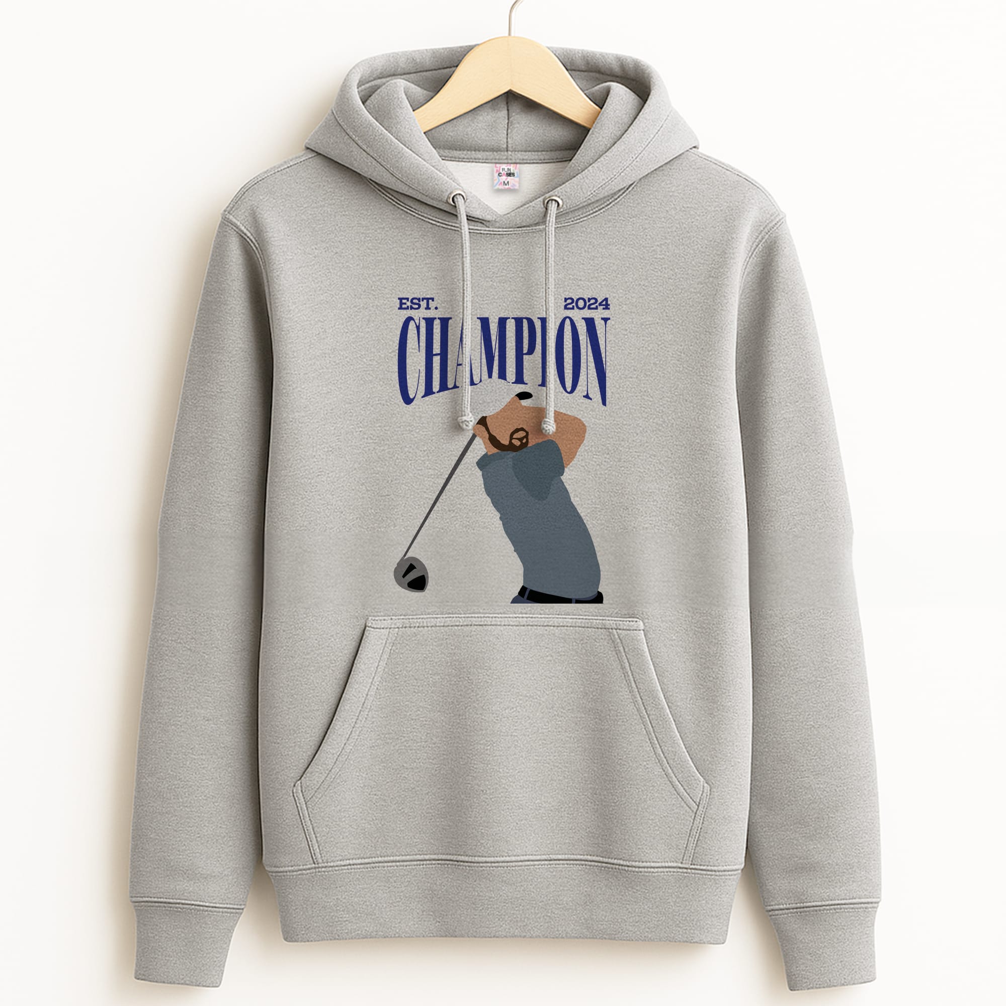 Schauffele Champion 2024 Grey Hoodie