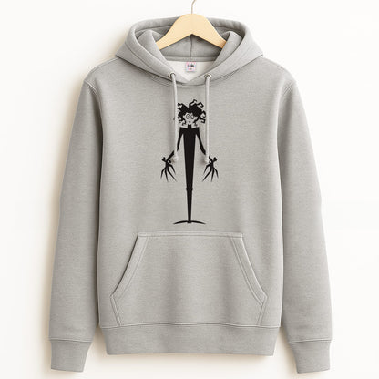 Cartoon - Scissorhands Grey Hoodie