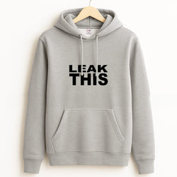 Leak This Grey Hoodie