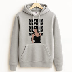 Neon Green Mayhem Grey Hoodie