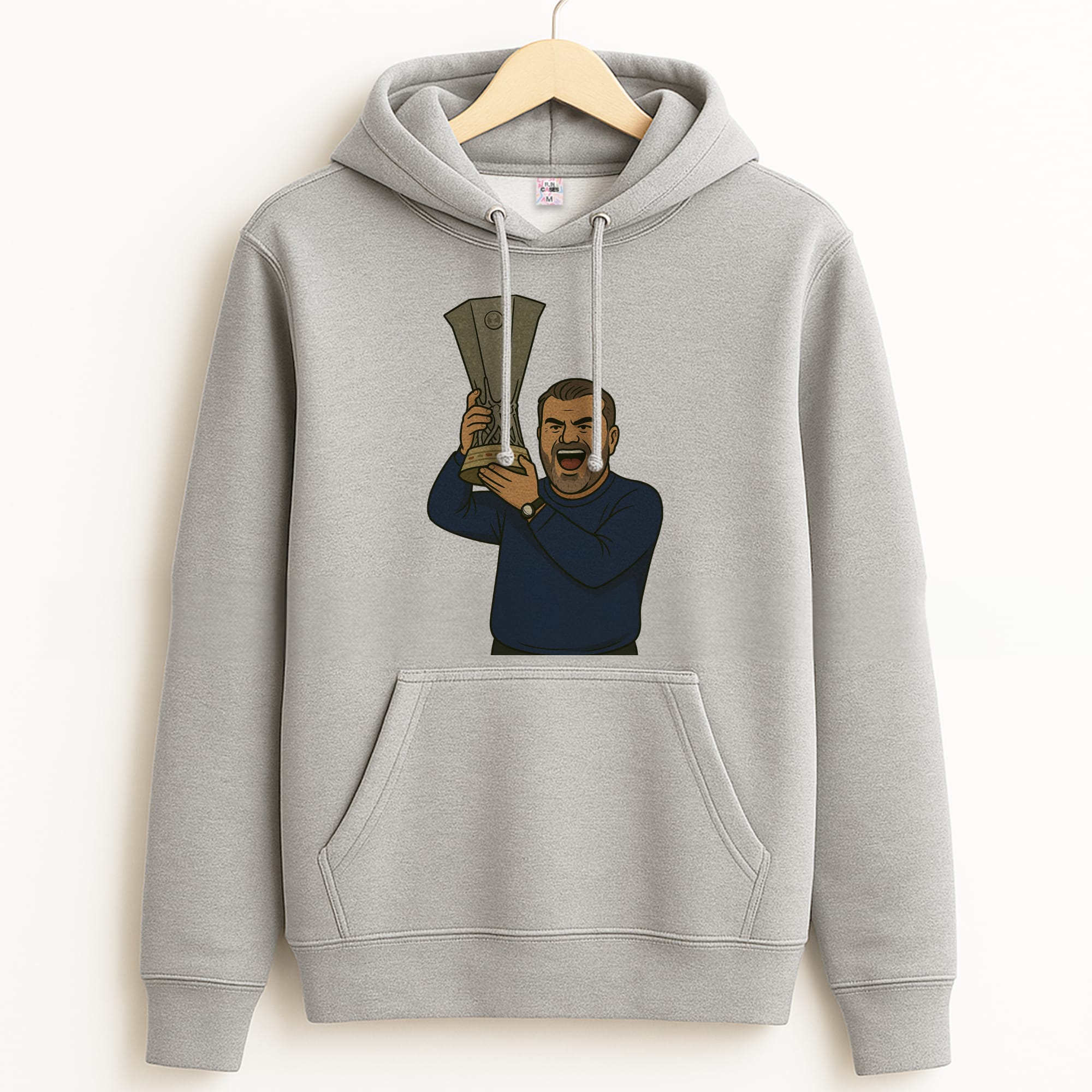 Ange's Trophy Lift Grey Hoodie