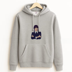 Wednesday Addams Wednesday Grey Hoodie