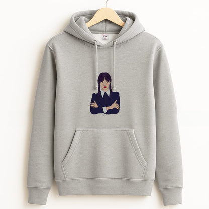 Wednesday Addams Wednesday Grey Hoodie