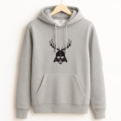Christmas Darth Vader Grey Hoodie