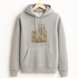 Life Is Too Short Grey Hoodie