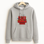 Cartoon Beagle Fairylights Hoodie 2