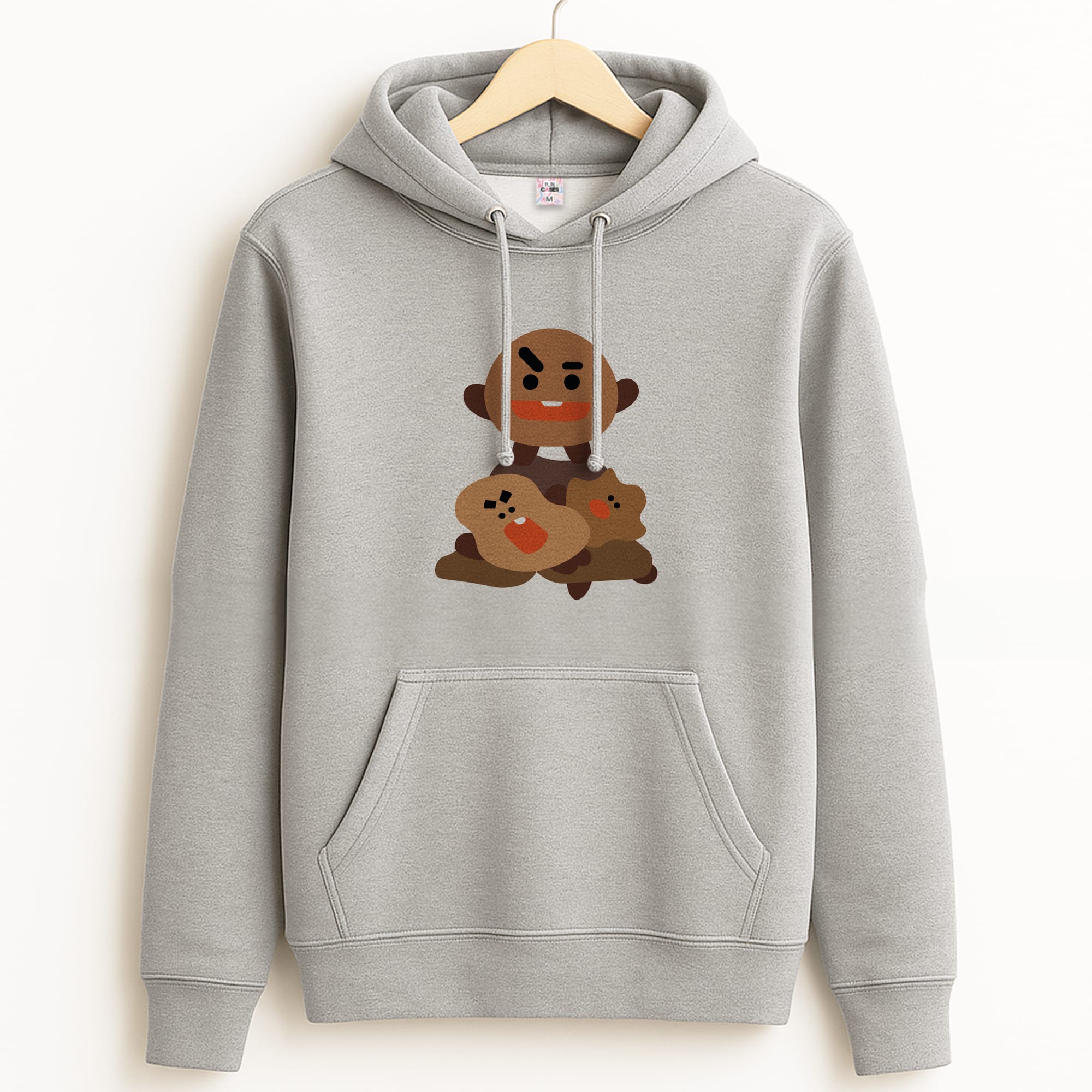 Shooky 21 - K Pop Grey Hoodie