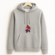 Blue Hanging Spider Hero Hoodie 2