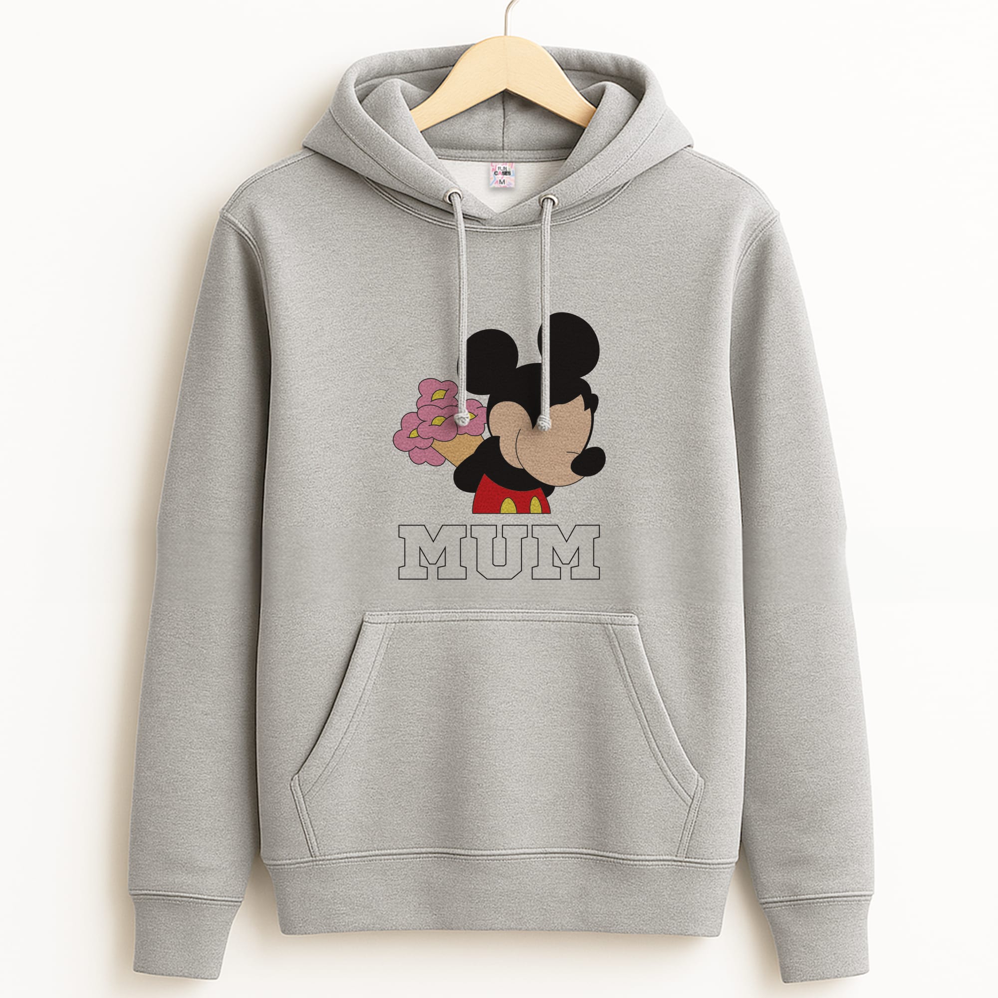 Mouse Mum  Grey Hoodie