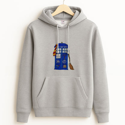 Multifandom Cartoon Grey Hoodie