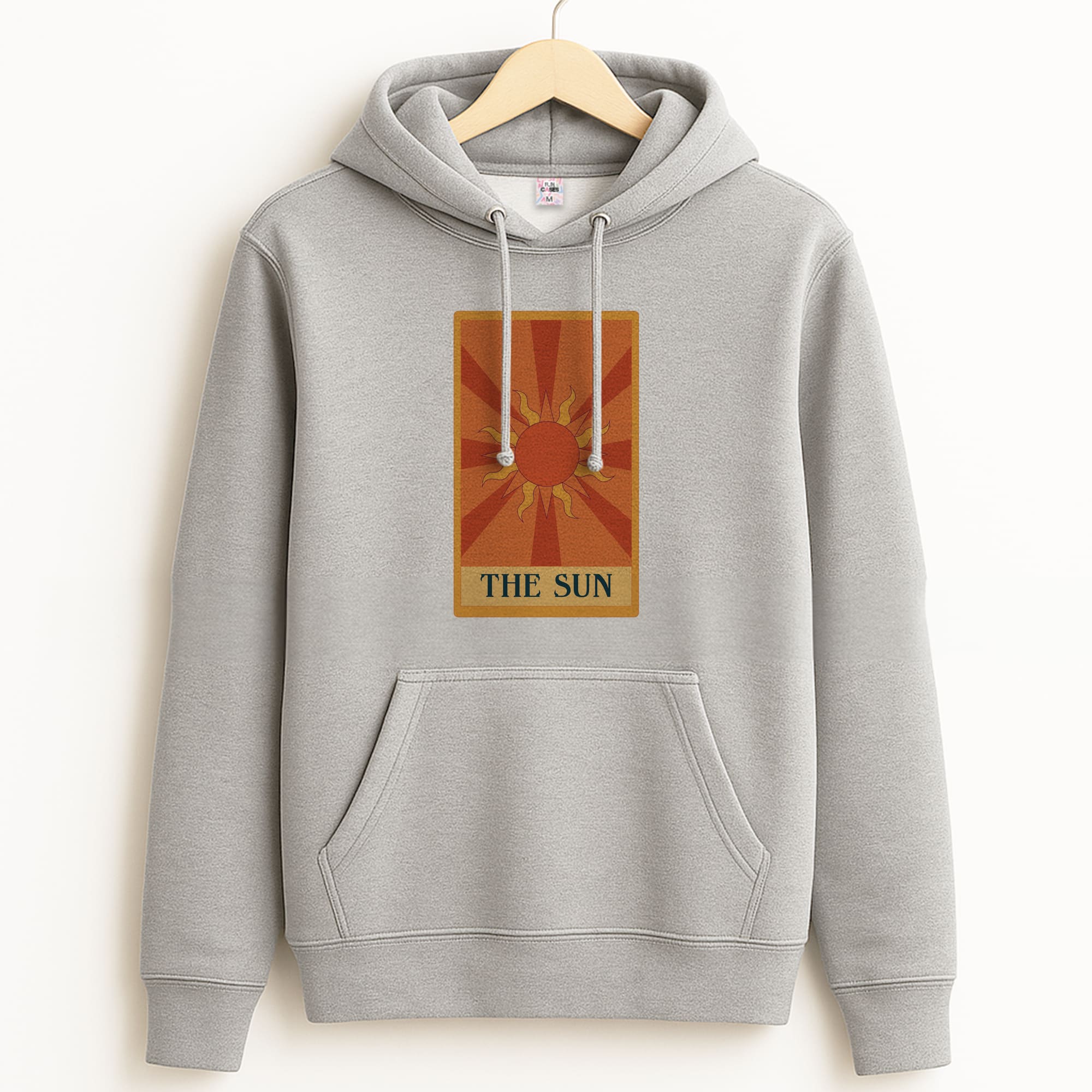 The Sun - Tarot Cards Grey Hoodie