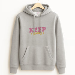 Keep Going Grey Hoodie