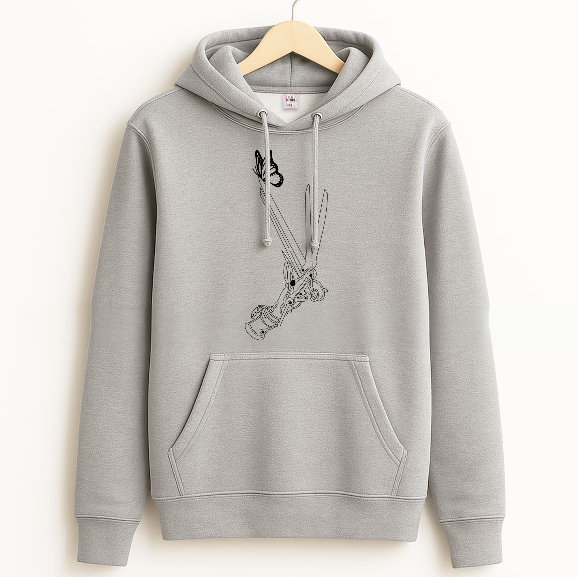 Scissorhands - Scissorhands Grey Hoodie