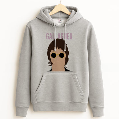 Rock Band Member Purple Grey Hoodie