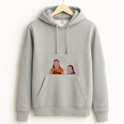 It Was Fookin' One Of Yas - British Pop Culture Grey Hoodie
