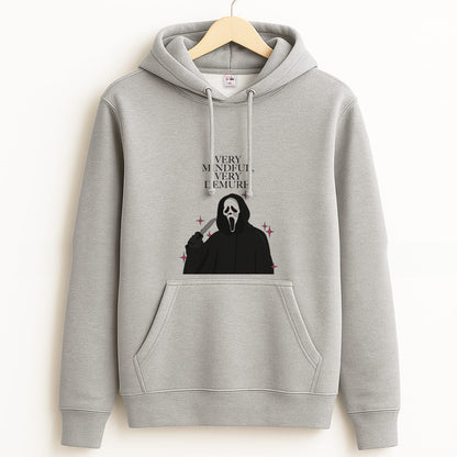 Very Mindful, Very Demure Grey Hoodie