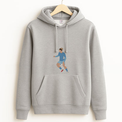 Jack Grealish - Football Grey Hoodie