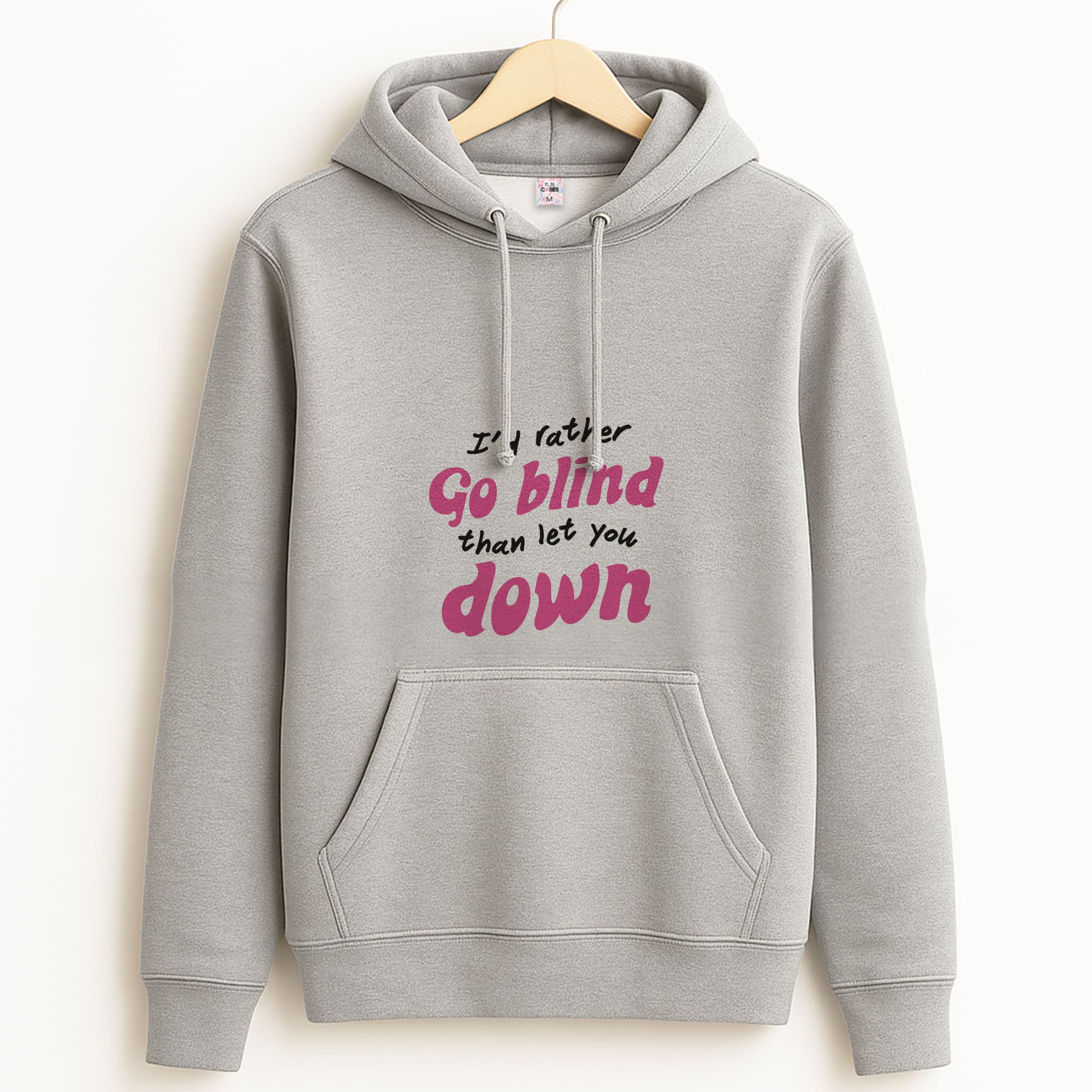 I'd Rather Go Blind Grey Hoodie