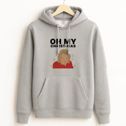 Oh My Christ-Mas Grey Hoodie