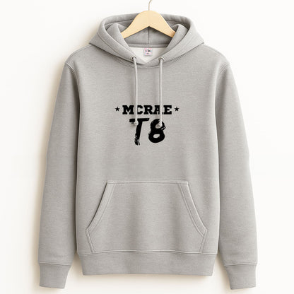 Pink T8 Sports Grey Hoodie