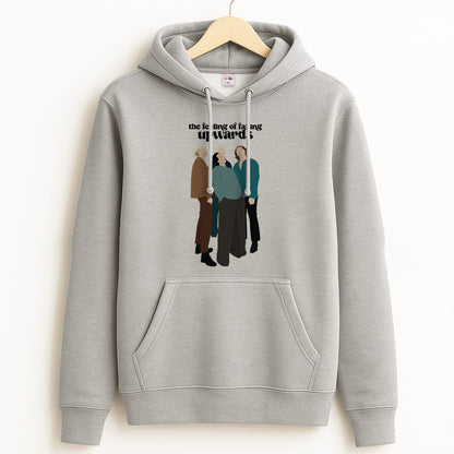 The Feeling Of Falling Upwards Grey Hoodie
