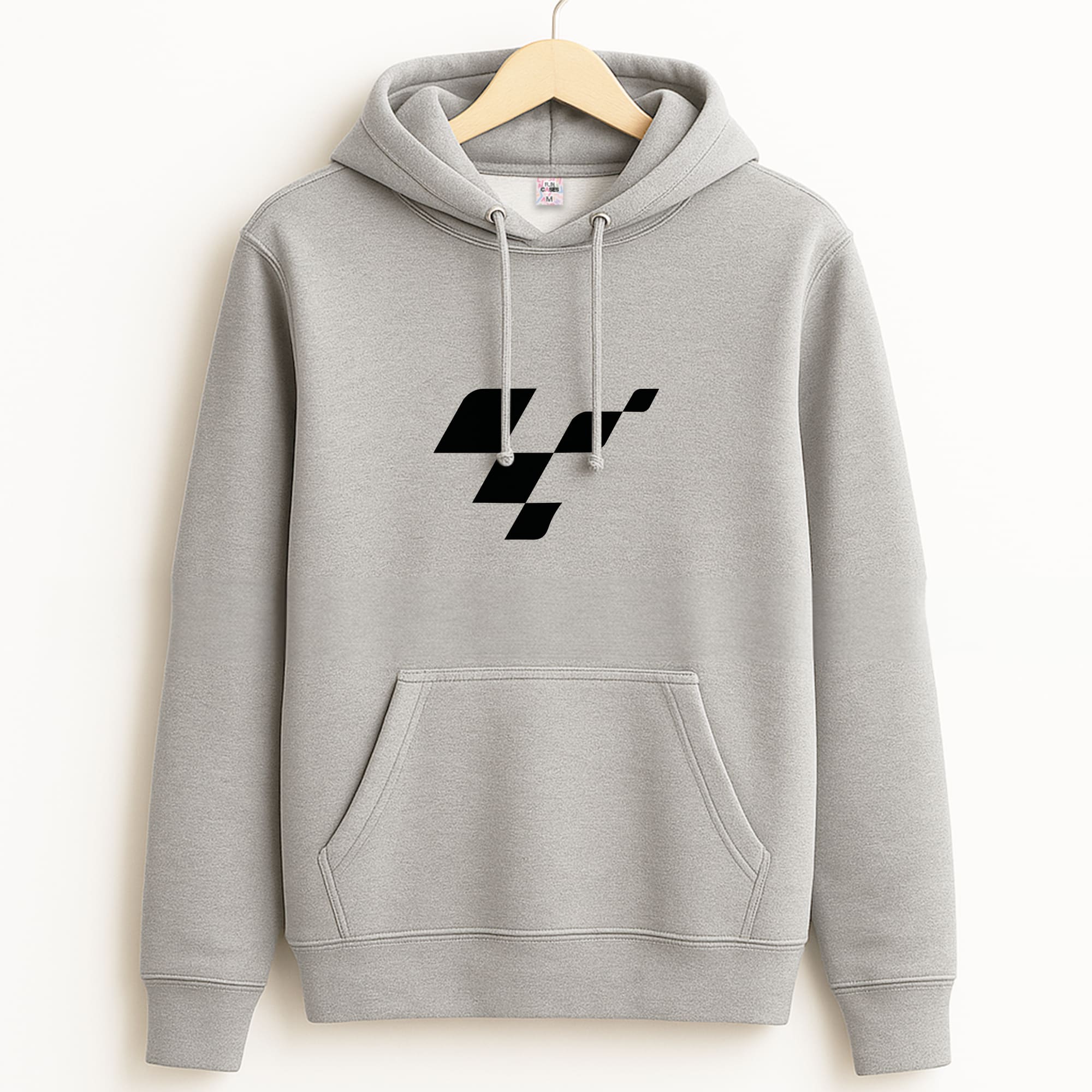 logo - Motorbike Grey Hoodie