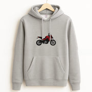 Red Motorbike - Motorbike Hoodie 2
