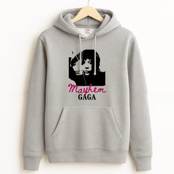 Pink Mayhem Gaga Grey Hoodie