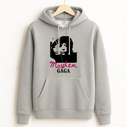 Pink Mayhem Gaga Grey Hoodie