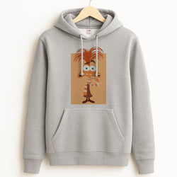 Anxiety - Inside Out Grey Hoodie