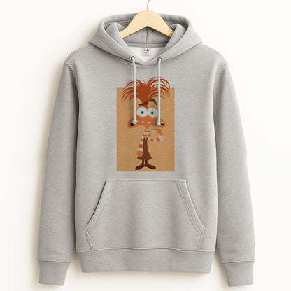 Anxiety - Inside Out Grey Hoodie