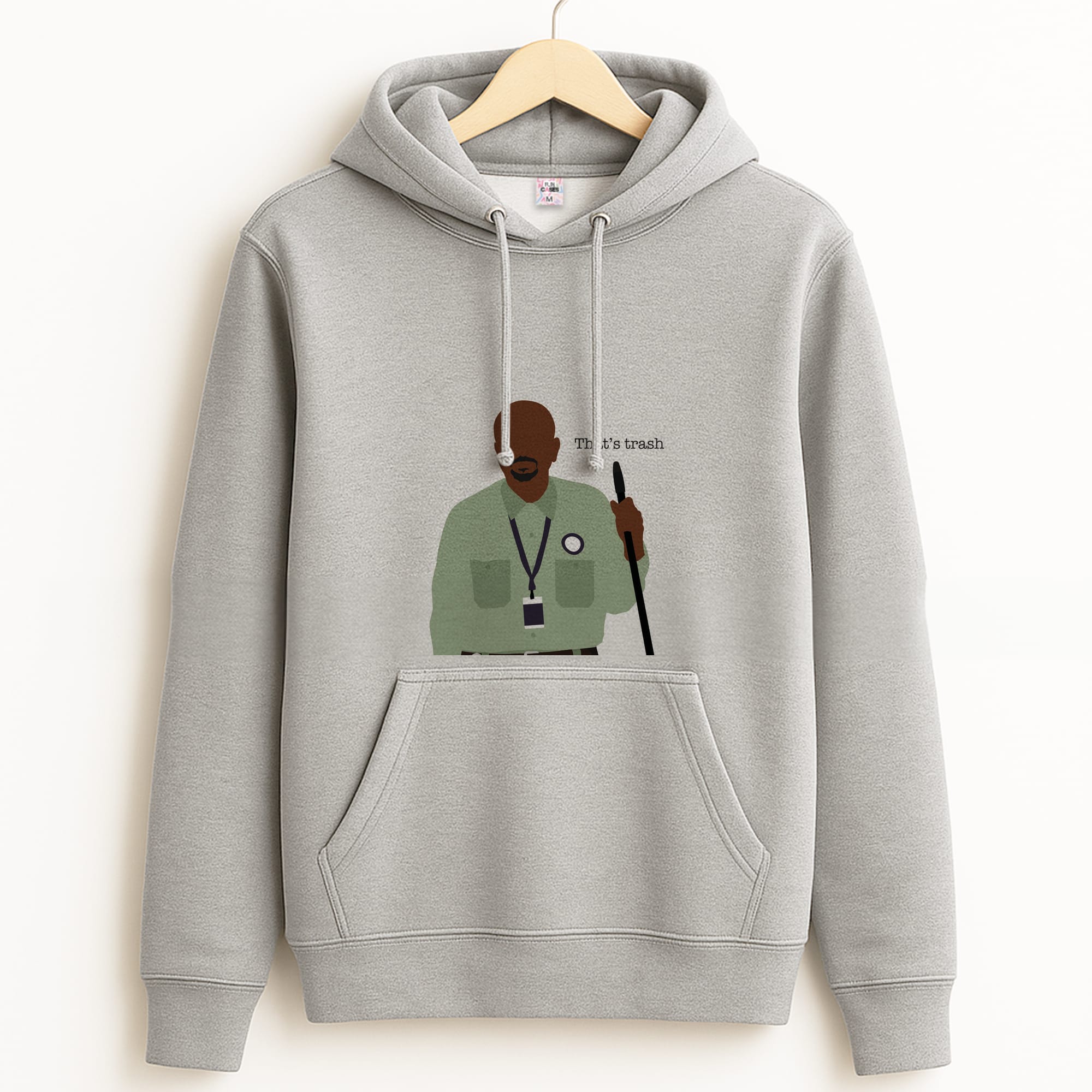 That's Trash Grey Hoodie