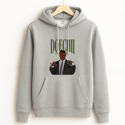 Rapper In Suit Grey Hoodie